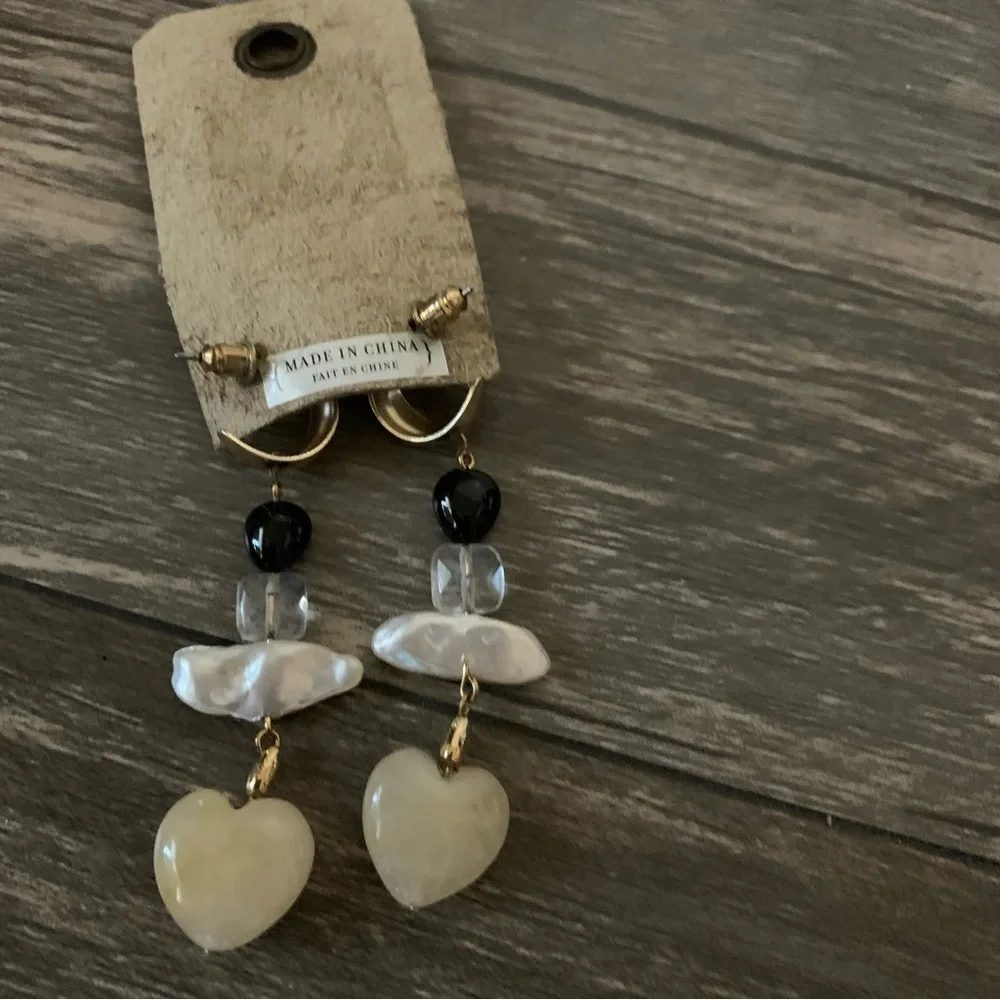 Serefina Anthropologie 14k Gold Plated earrings